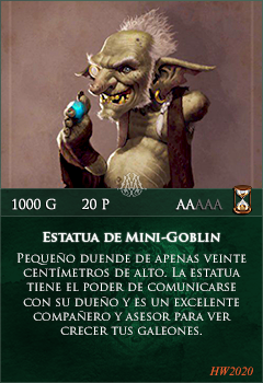 Estatua de Mini-Goblin