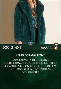 Capa Camaleón