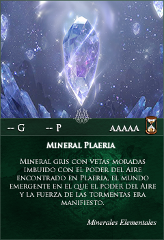 Mineral Plaeria
